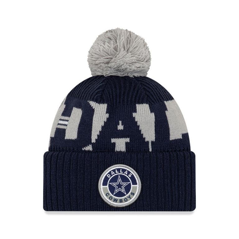 Gorras New Era Beanies Azules - Dallas Cowboys On Field 91562XYUK